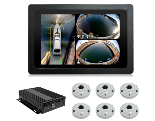 360&deg; Surround View System for Assisted Mooring