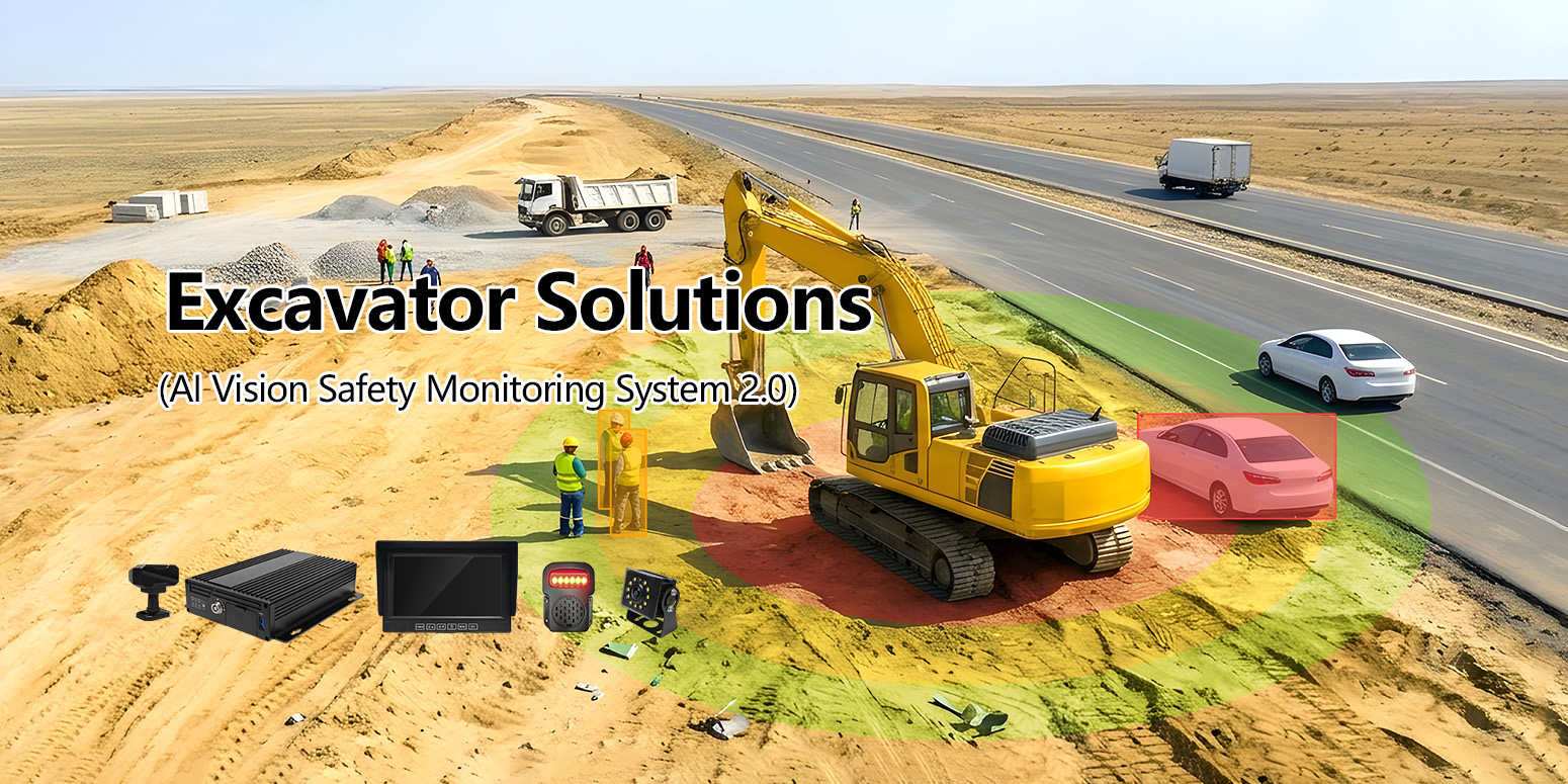Excavator 360&deg; Panoramic View System: Eliminating &ldquo;Blind Spots&rdquo; to Ensure Construction Safety and Efficiency